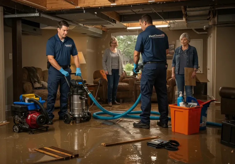 Basement Water Extraction and Removal Techniques process in Algonac, MI